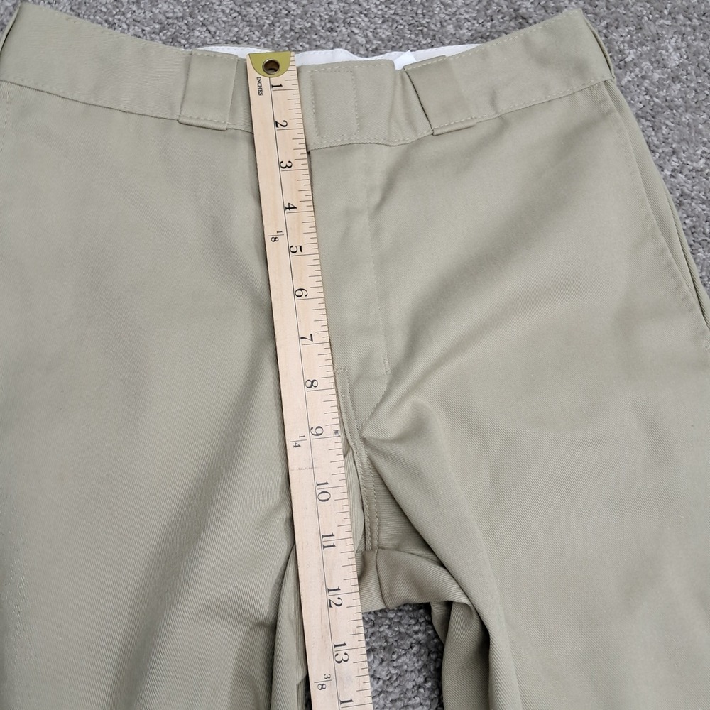 Dickies 874 Original Fit Khaki Tan Work Pants Mens 30x32 (Fits 28x30) 874KH - Picture 9 of 12